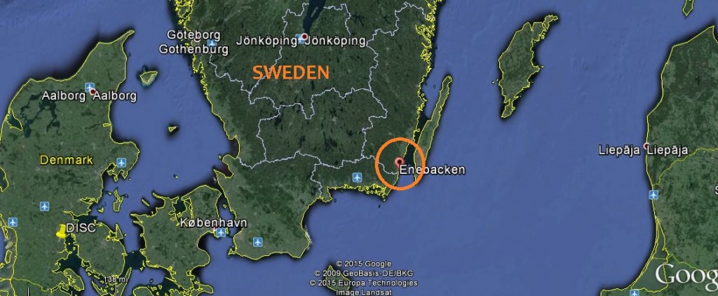 MAP SWEDEN